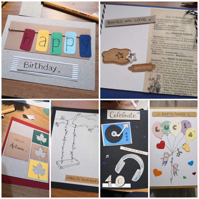 Biglietti personalizzati (nascite, compleanni, lauree, amicizia...)